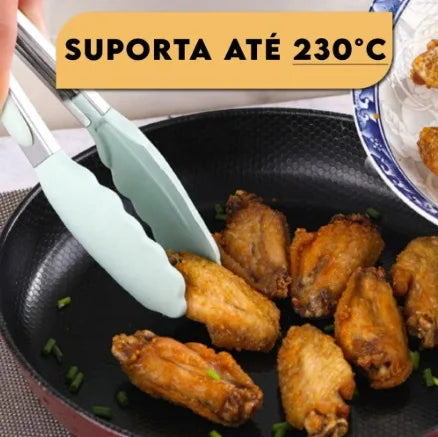 Kit Jogo 12 Peças Utensílios de Cozinha Silicone Colher Espátula cozinha Livre de BPA Antiaderente com Suporte